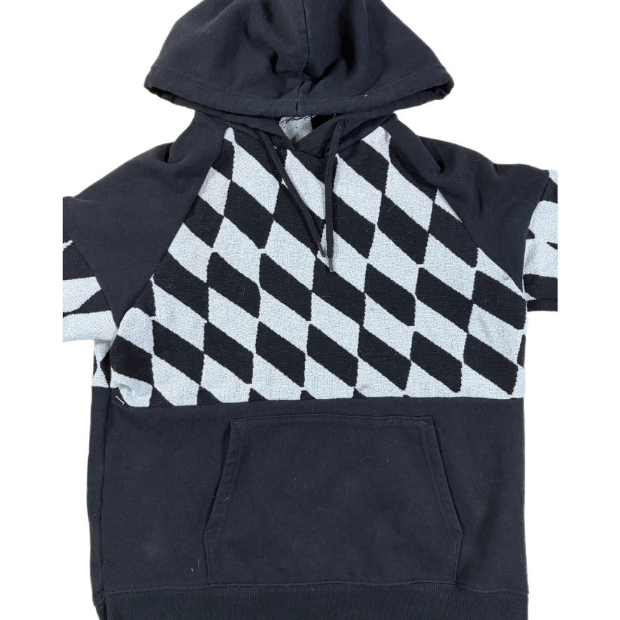 Black Checkered North Face Hoodie
