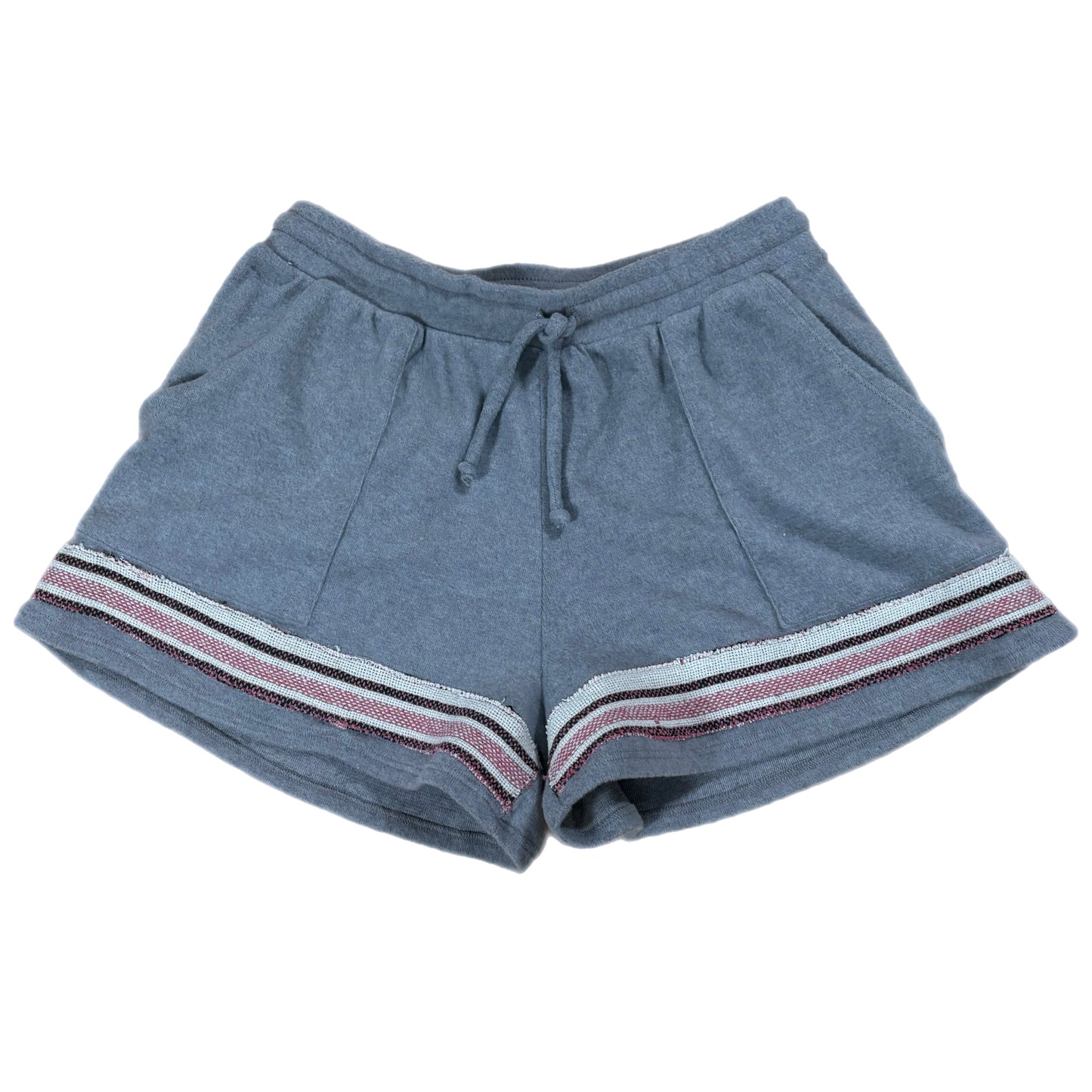 Women’s Grey Blanket Upcycled Shorts