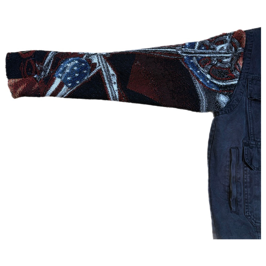 Harley Vest x Biker Blanket Jacket