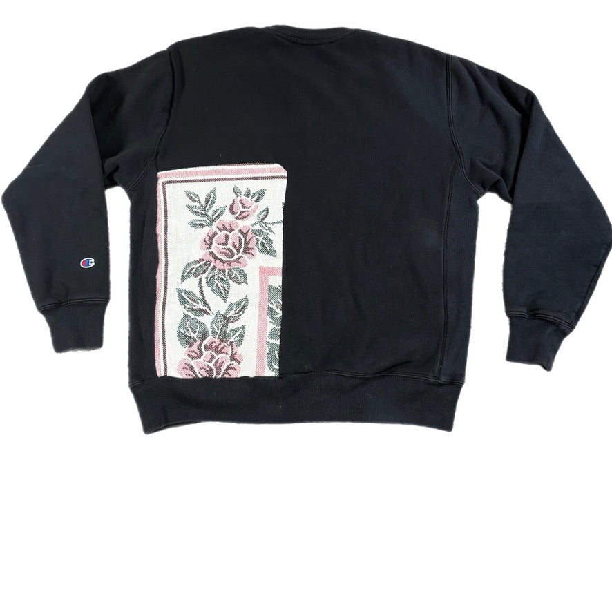 Champion x Floral Woven Sweatshirt
