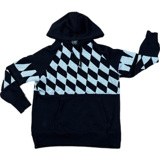 Black Checkered North Face Hoodie