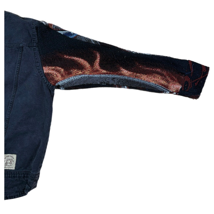 Harley Vest x Biker Blanket Jacket