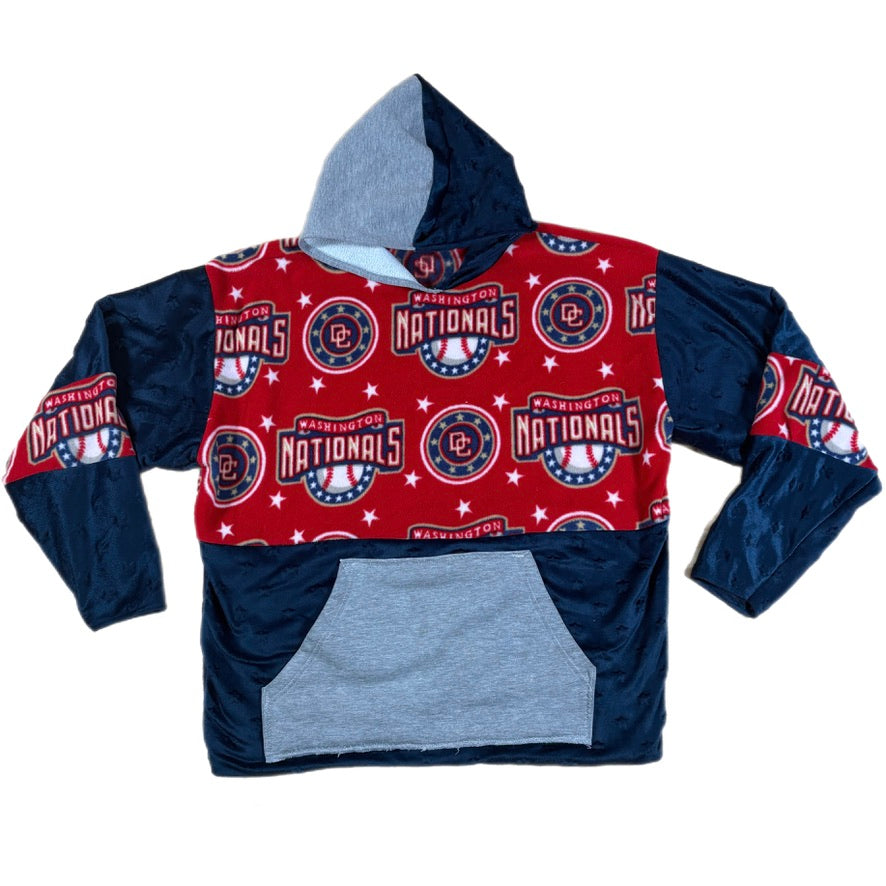 Nats & Blue Star Blanket Hoodie
