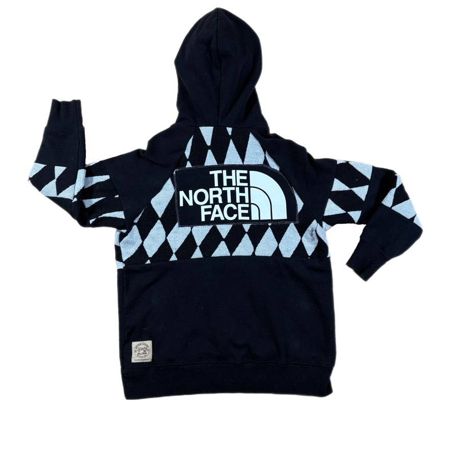 Black Checkered North Face Hoodie