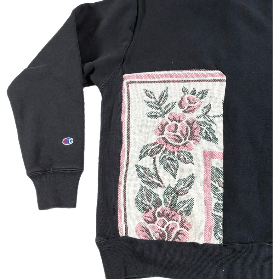 Champion x Floral Woven Sweatshirt