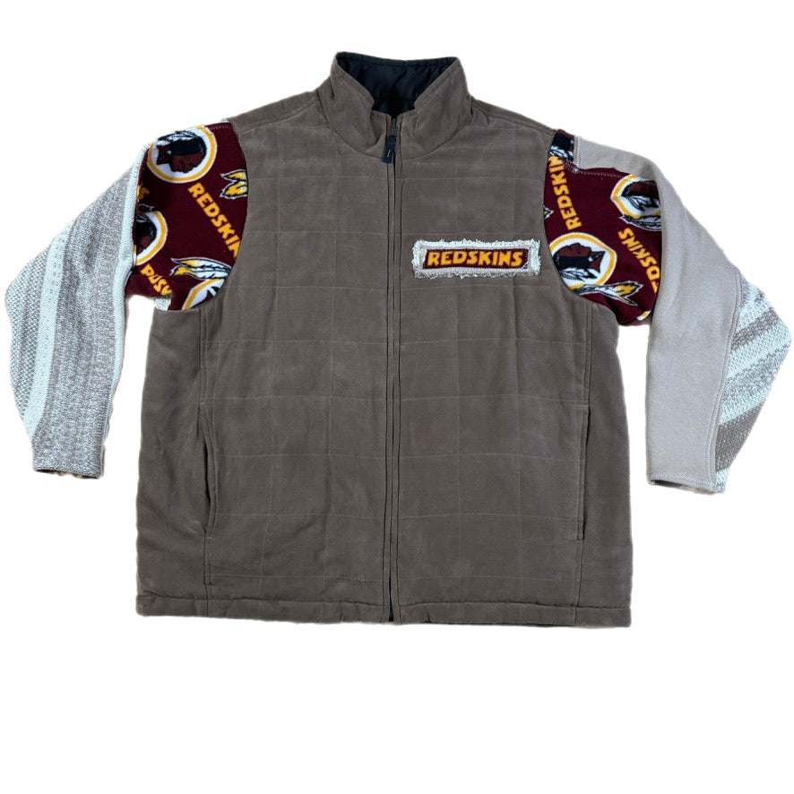 Washington Vest x Childhood Hoodie Patchwork