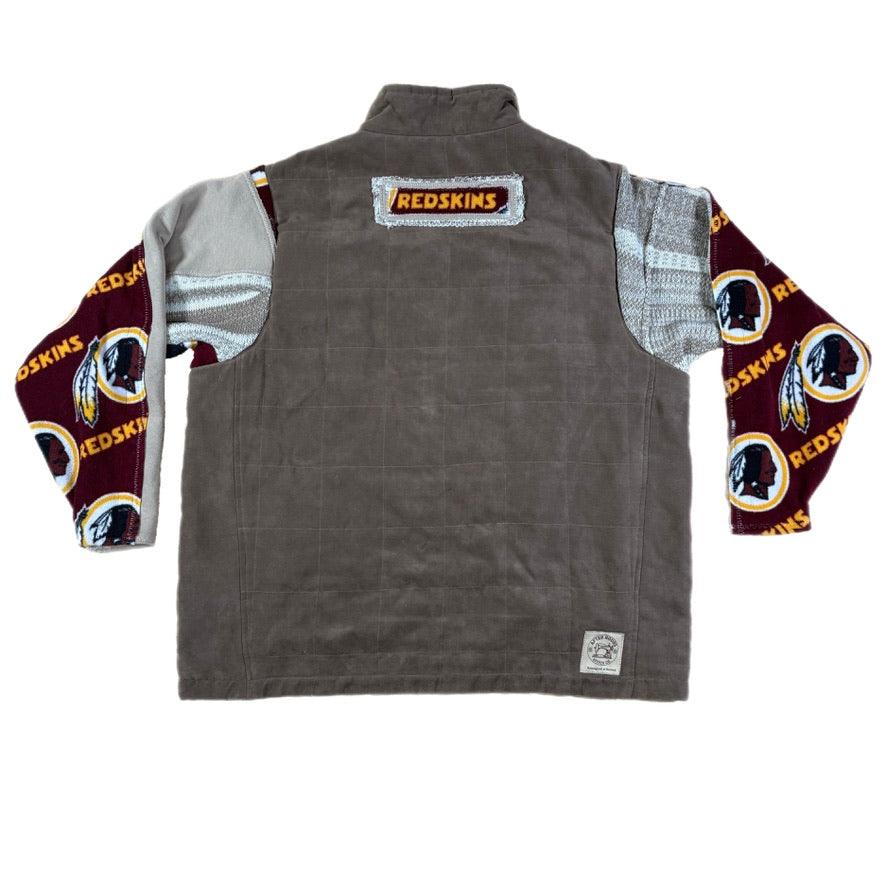 Washington Vest x Childhood Hoodie Patchwork