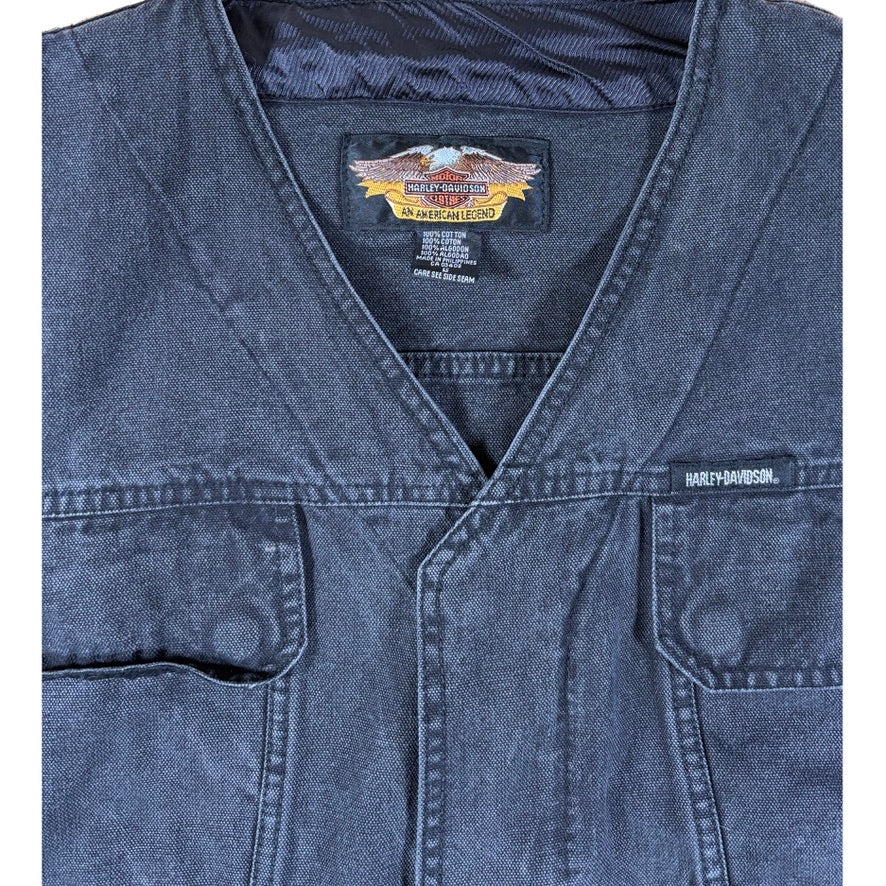 Harley Vest x Biker Blanket Jacket