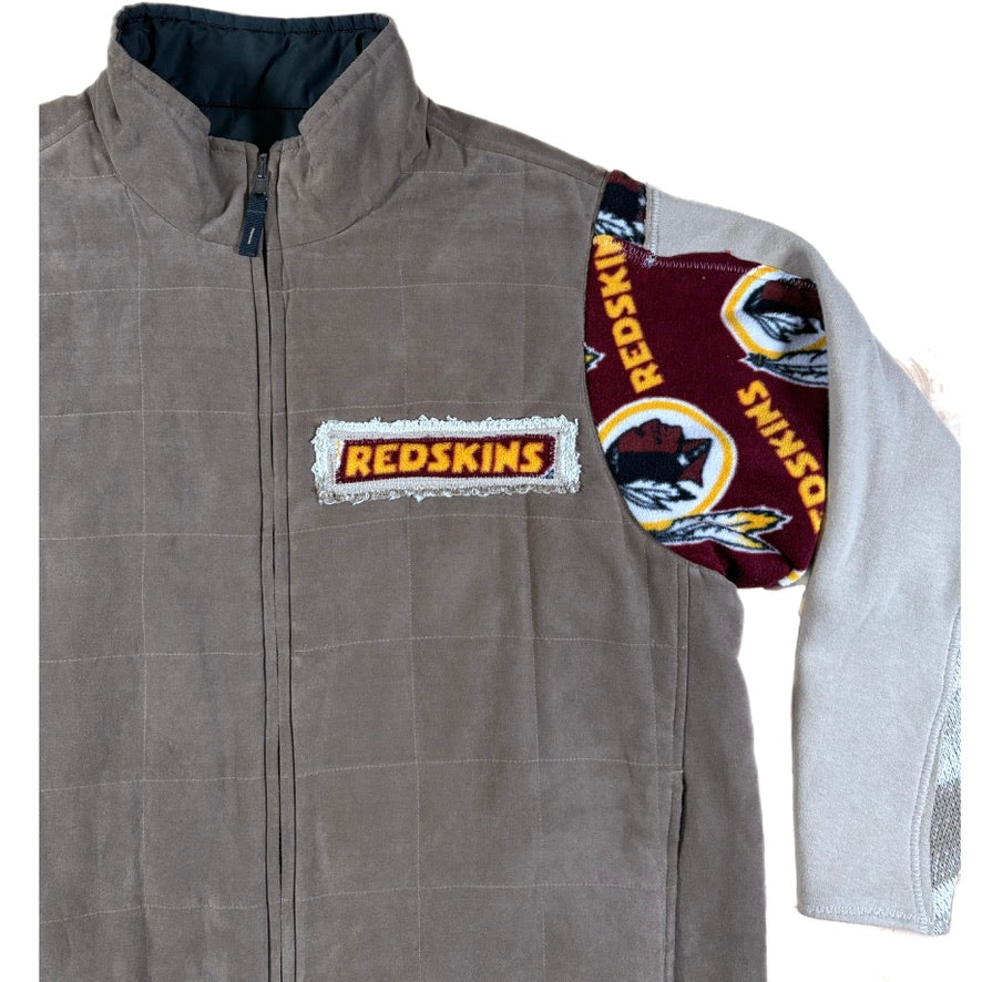 Washington Vest x Childhood Hoodie Patchwork