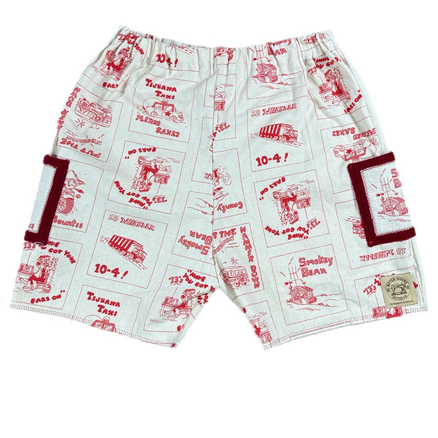 Vintage Patchwork Shorts