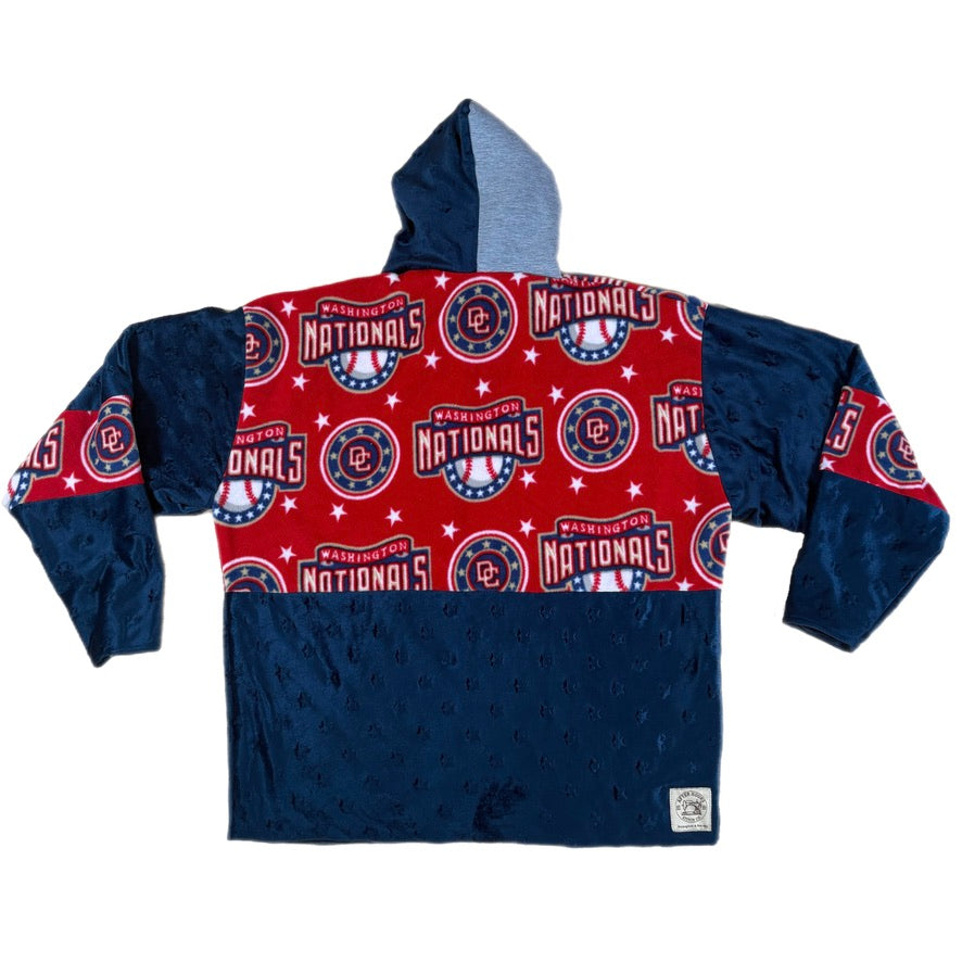Nats & Blue Star Blanket Hoodie
