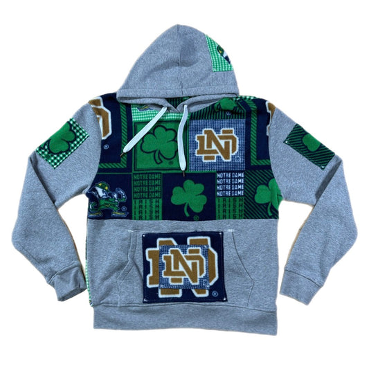 Notre Dame Patchwork Hoodie