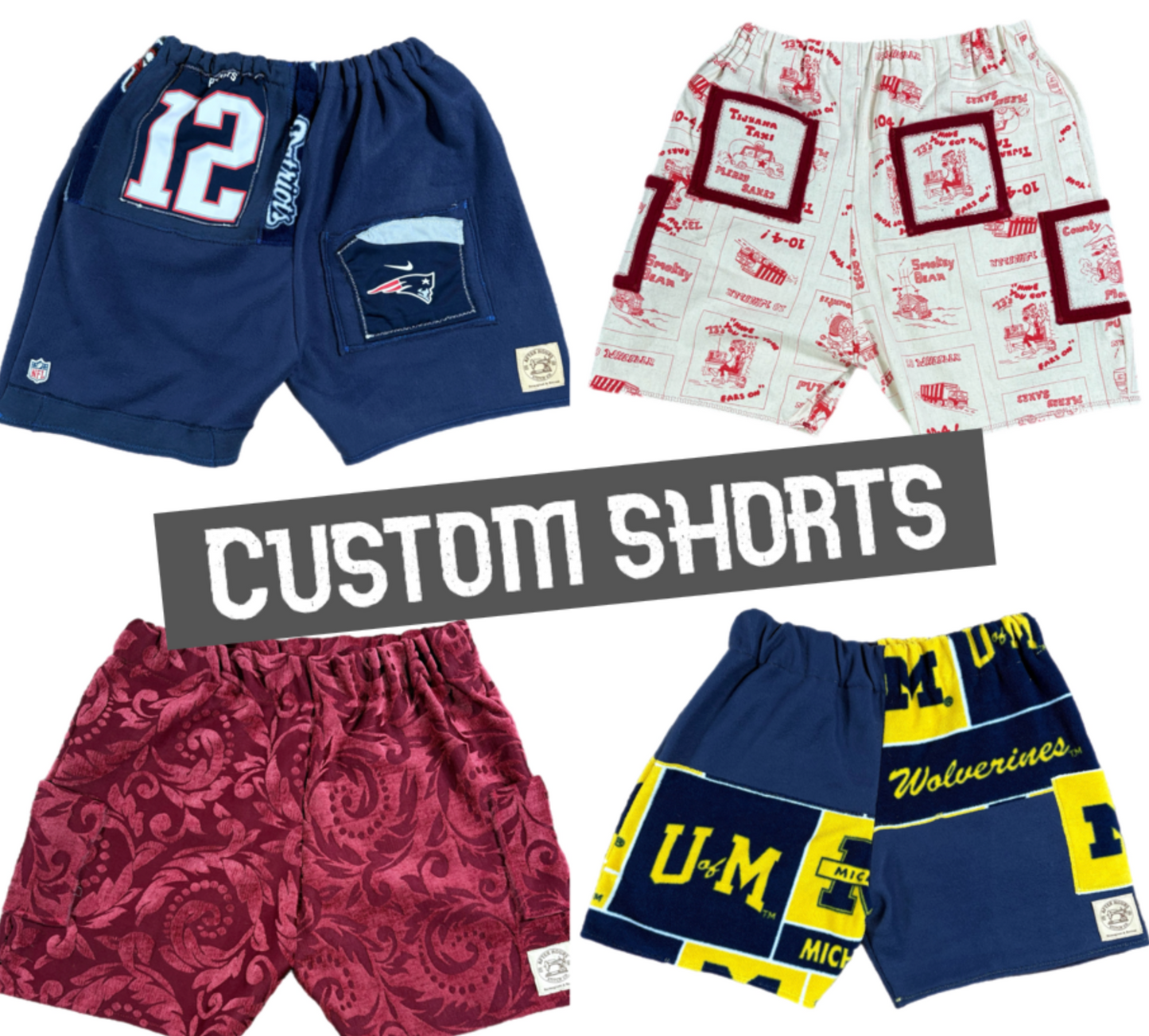 CUSTOM Upcycled Shorts