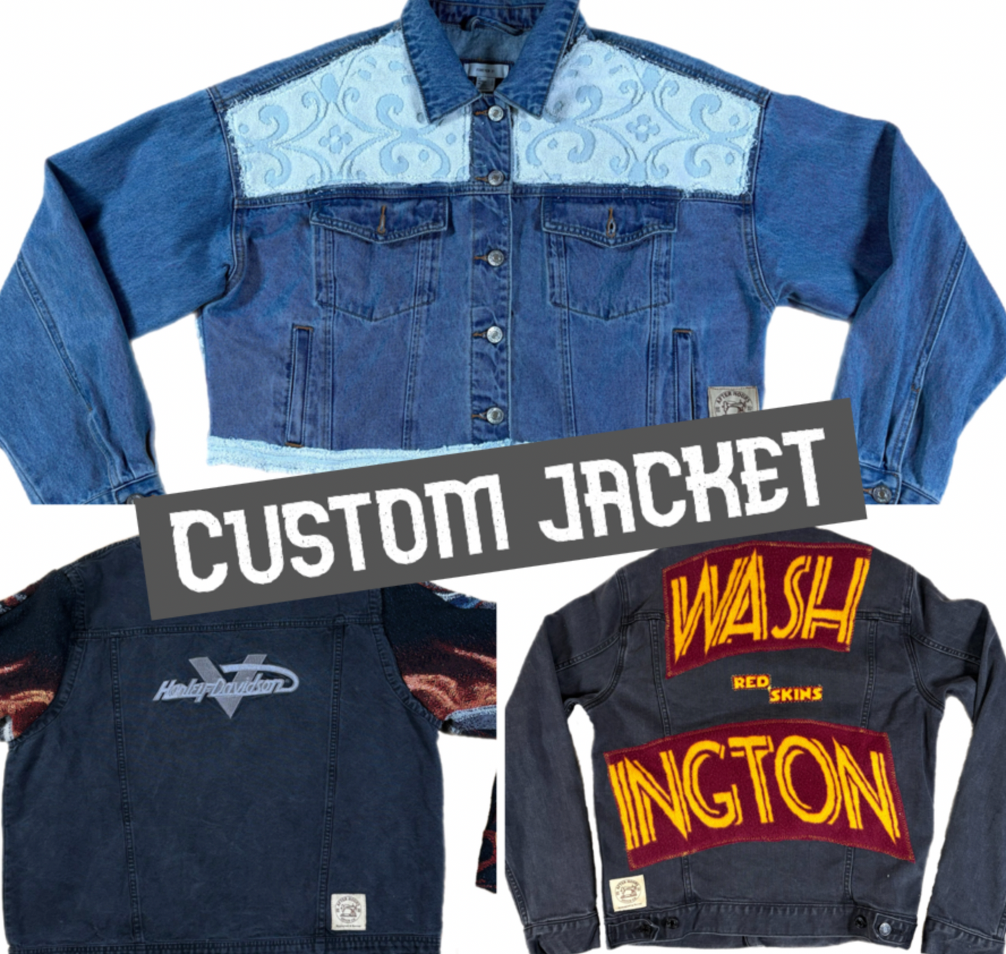 CUSTOM Upcycled Jacket