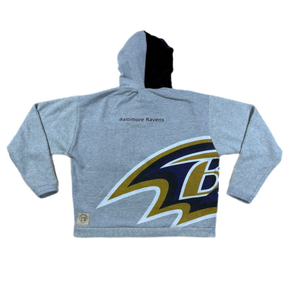 Ravens Velvet Patchwork Hoodie