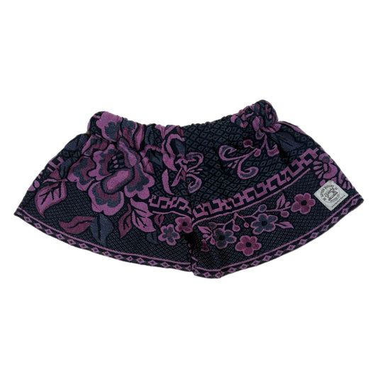 Pink & Black Blanket Shorts