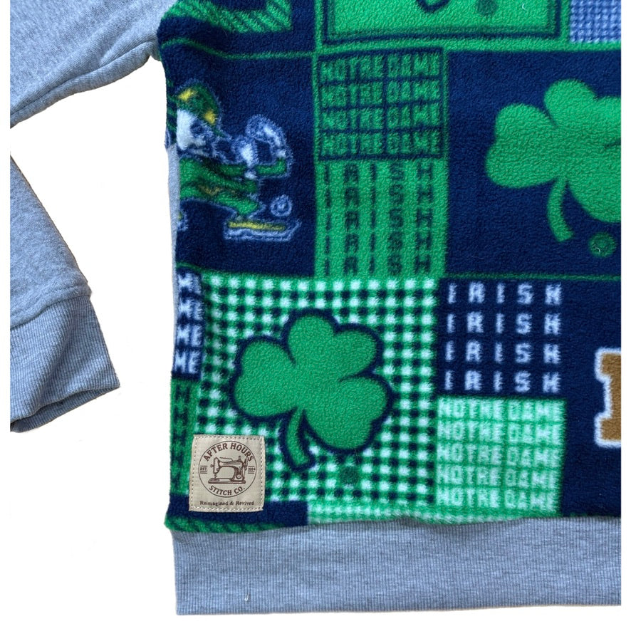 Notre Dame Patchwork Hoodie