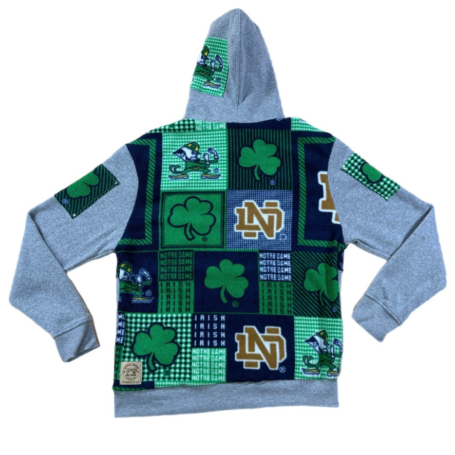Notre Dame Patchwork Hoodie