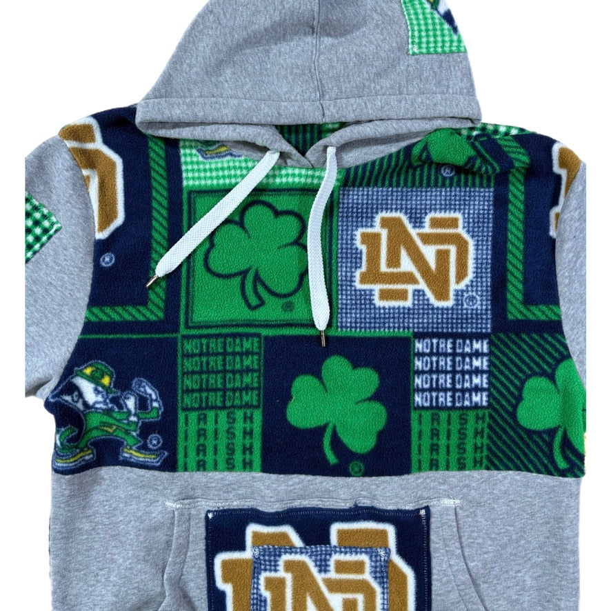 Notre Dame Patchwork Hoodie
