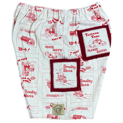Vintage Patchwork Shorts