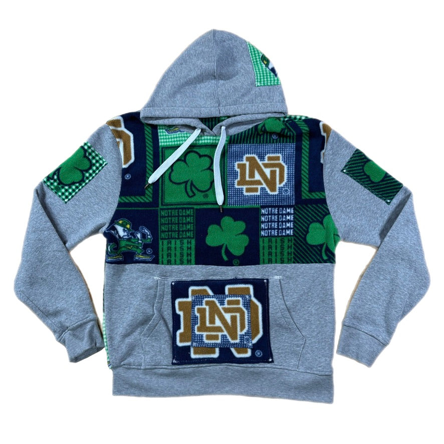 Notre Dame Patchwork Hoodie