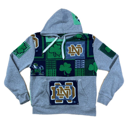 Notre Dame Patchwork Hoodie