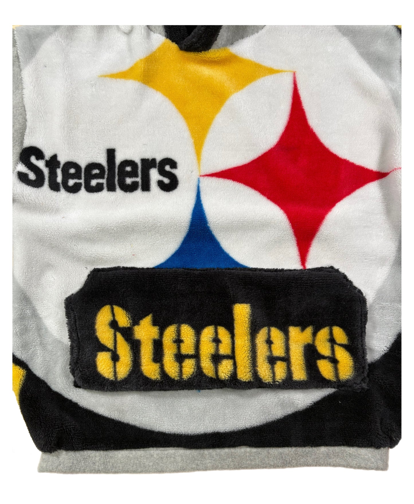 Steelers Blanket Patchwork Hoodie