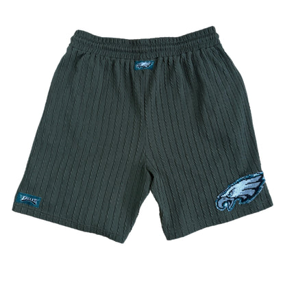 Patterned Eagles Upcycled Shorts