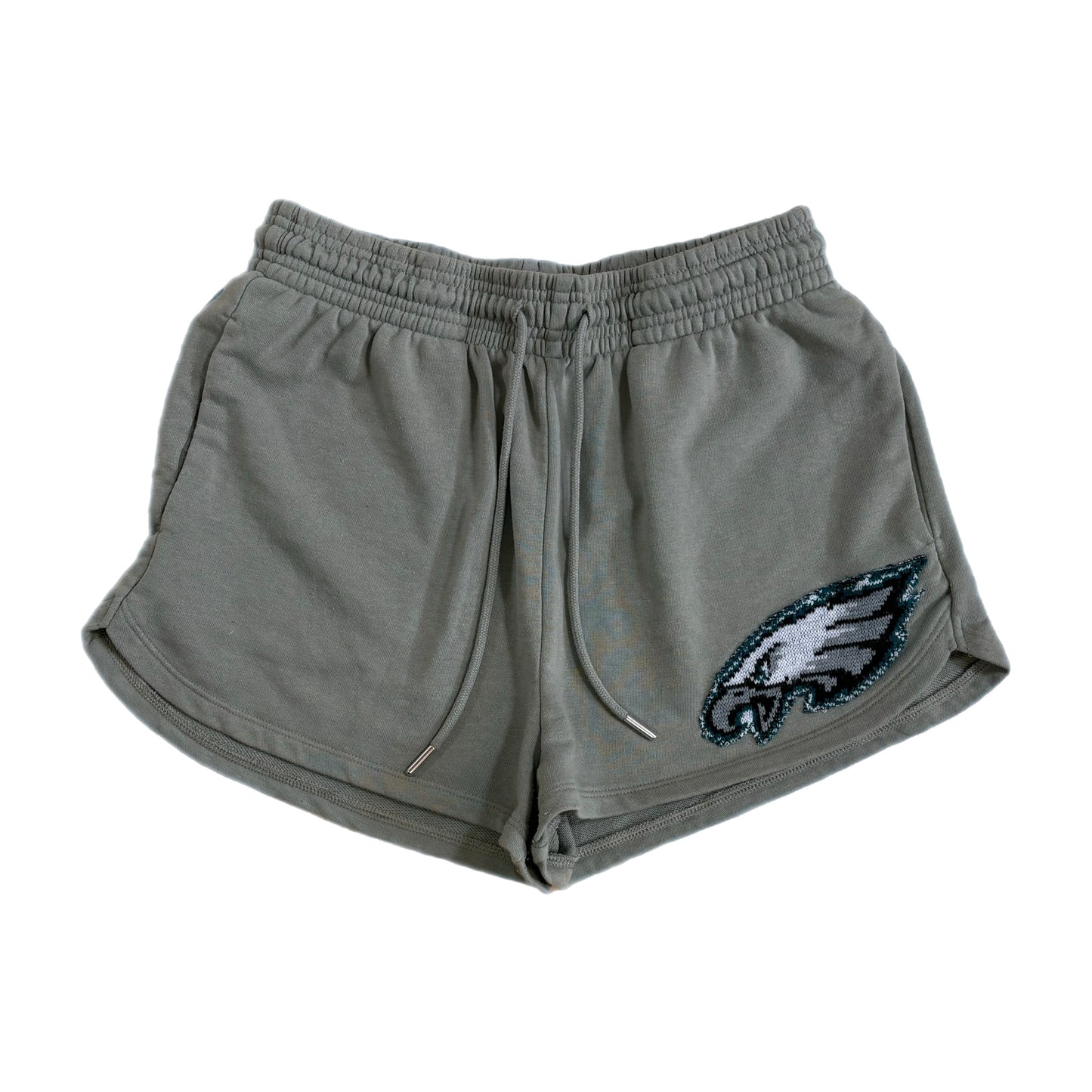 Womens Upcycled Eagles Shorts