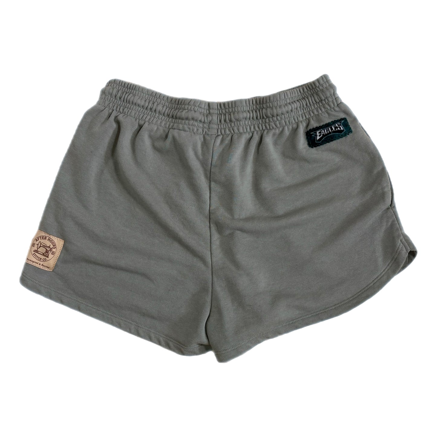 Womens Upcycled Eagles Shorts